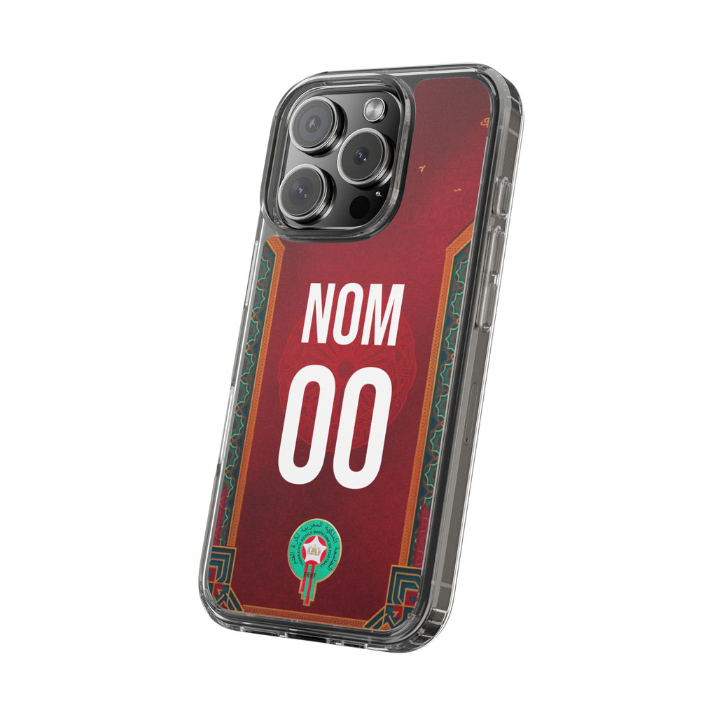 Coque Marocaine Personnalisable  - édition Coupe Du Monde 2026