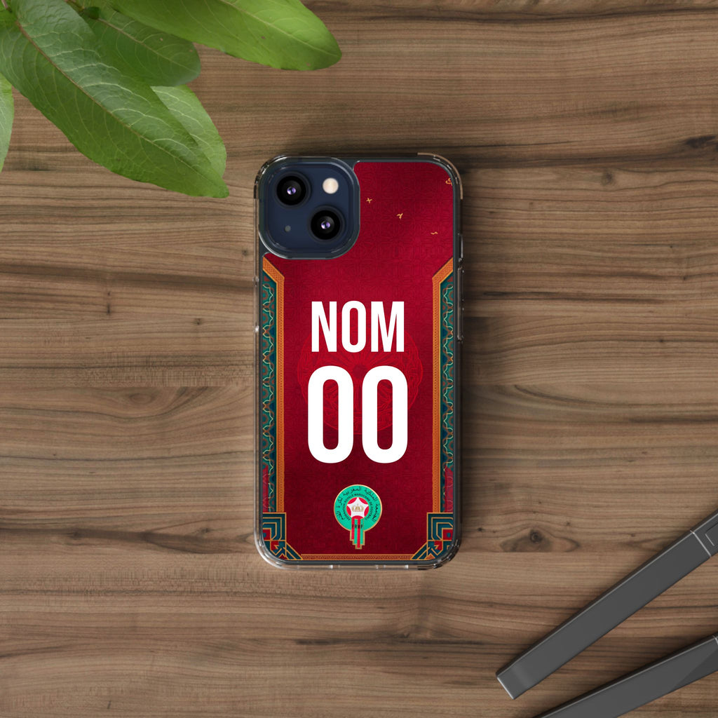 Coque Marocaine Personnalisable  - édition Coupe Du Monde 2026