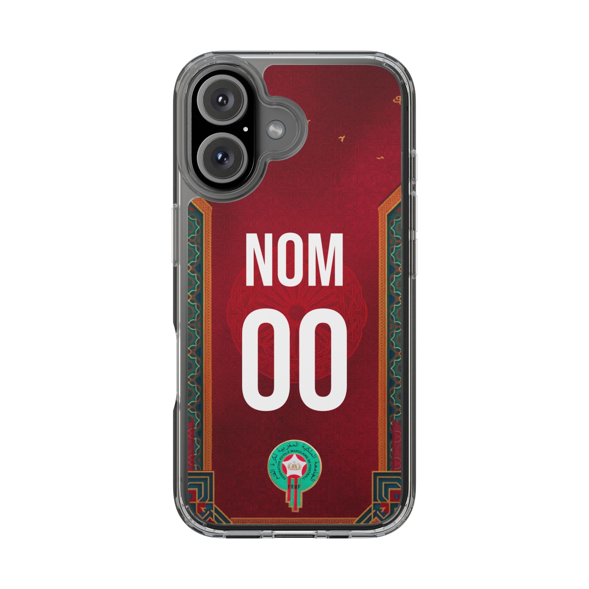 Coque Marocaine Personnalisable  - édition Coupe Du Monde 2026